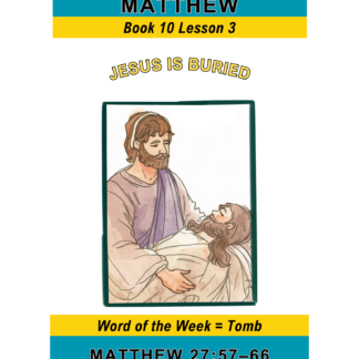 Matthew – Book 10 Lesson 3 (PDF)