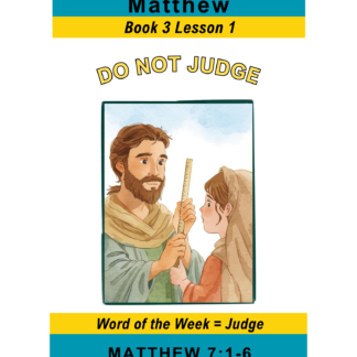 Matthew – Book 3 Lesson 1 (PDF)