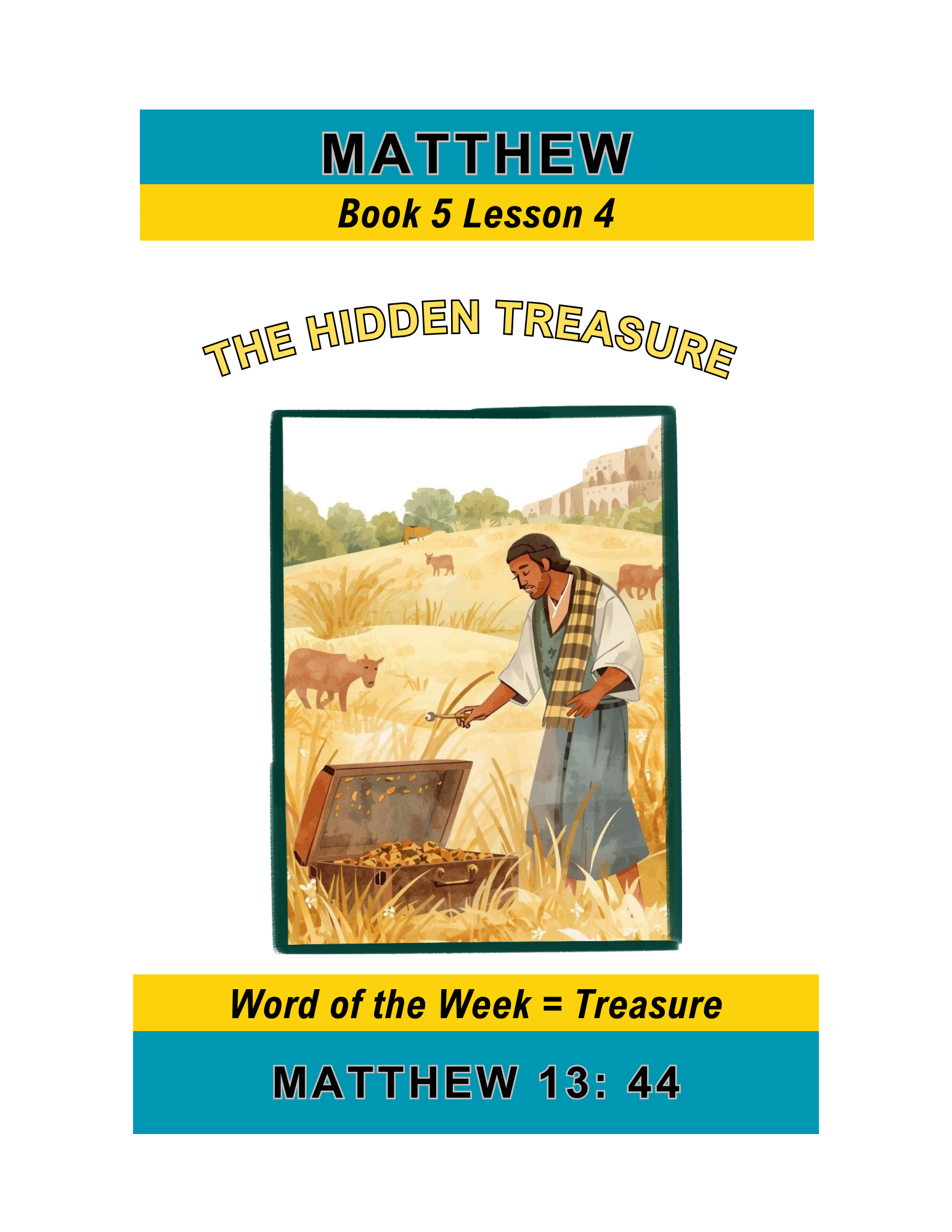 Matthew – Book 5 Lesson 4 (PDF)
