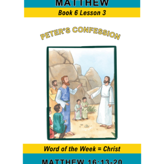Matthew – Book 6 Lesson 3 (PDF)