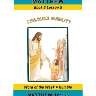 Matthew – Book 6 Lesson 5 (PDF)