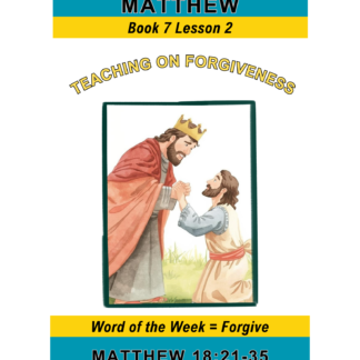 Matthew – Book 7 Lesson 2 (PDF)