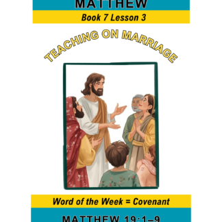 Matthew – Book 7 Lesson 3 (PDF)