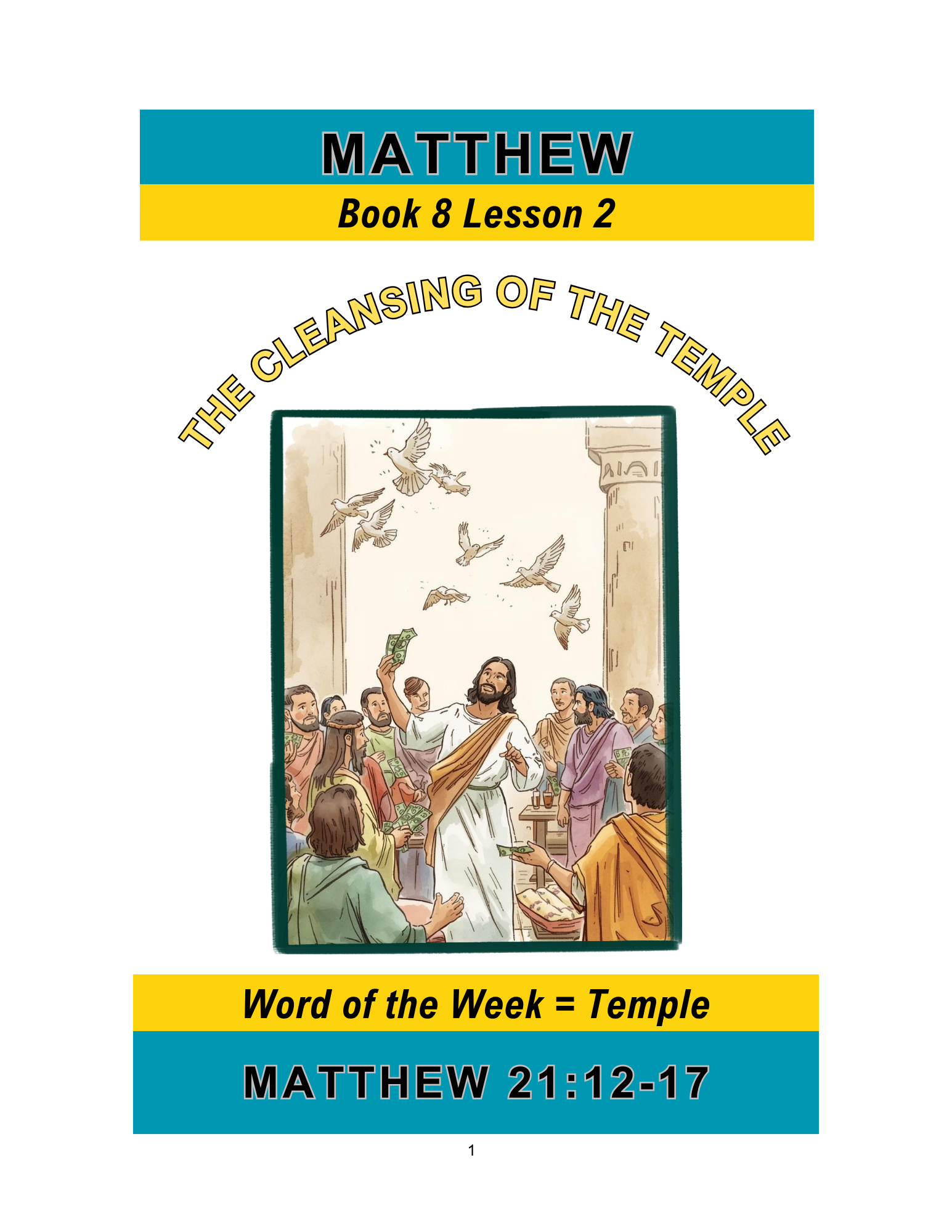 Matthew – Book 8 Lesson 2 (PDF)
