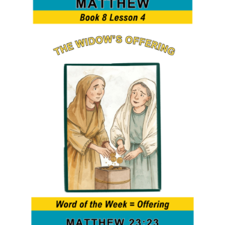 Matthew – Book 8 Lesson 4 (PDF)