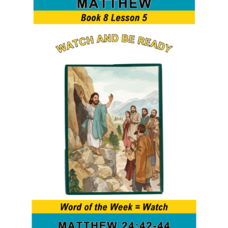 Matthew – Book 8 Lesson 5 (PDF)
