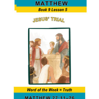 Matthew – Book 9 Lesson 5 (PDF)